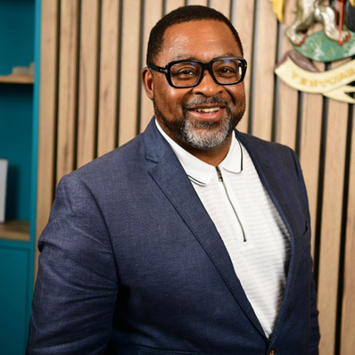 Portrait of Karl George MBE